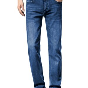 Ben Martin Men's Smart Fit Stretchable Jeans || Mid-Rise Denim Pants with Whisker Wash || Premium Casual Wear Jean for Men || 5 Pocket Jean's for Men's (3)