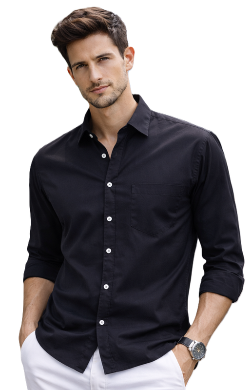 Ben Martin Shirt for Men | Regular Casual Shirts For Mens’ | Men’s Casual Shirt’s Slim Fit | Full Sleeve Cotton Shirts for Men’s | Solid Shirt’s for Mens Stylish | Formal & Casual Wear Shirts