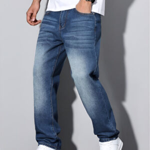 Ben Martin Men Jeans || Baggy Fit Jean's for Man || Loose Fit High Rise Denim || Stretchable Casual Wear Jean,s || Dance Rap Rapping Style Pant for Men || Denim Cotton Jeans