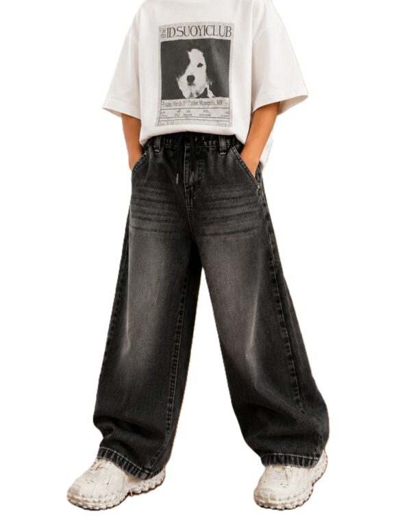 Ben Martin Junior's Boys Jeans Pant || Kids Jeans for Boys || Denim Baggy Pants || Loose Fit Casual Trousers for Children