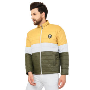 Ben Martin Men's Nylon Full Sleeve Bomber Jacket